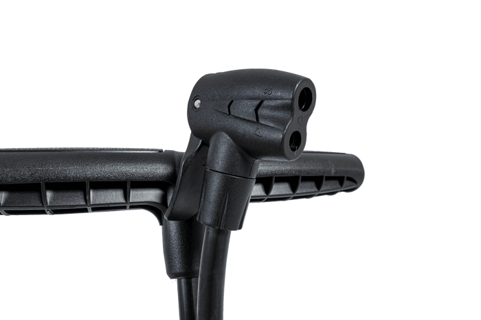 Universele fietspomp met drukmeter FISCHER 85580