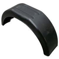 OUTLET Aanhanger spatbord 13-14&quot; DOMAR D20122 platte wielkast 770/200mm