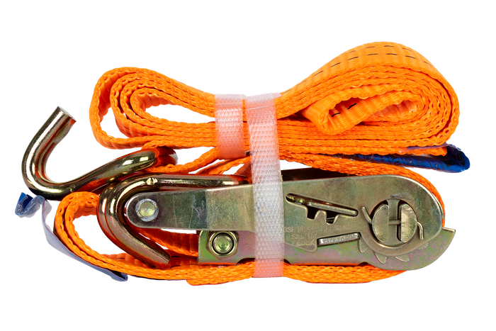 UNITRAILER 2m/35mm/2t oranje transportband met spaninrichting