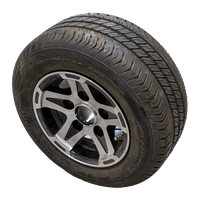OUTLET Verstevigd wiel voor aanhanger LINGLONG TIRE 195/55 R10C 98/96N ALU VELG UNITRAILER 6Jx10" 5x112 ET:-4