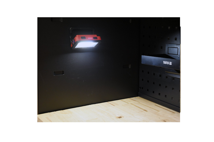 Draagbare schijnwerper + zaklamp YATO YT-81819 COB LED 300lm