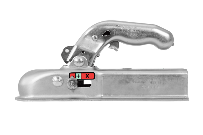 KNOTT K7.5-K kogelkoppeling voor 750 kg aanhanger met 50 mm vierkante dissel