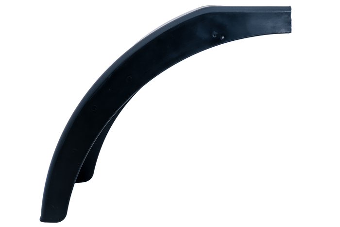 Half spatbord voor aanhanger DOMAR DR1012202 wielkast 384/200mm links