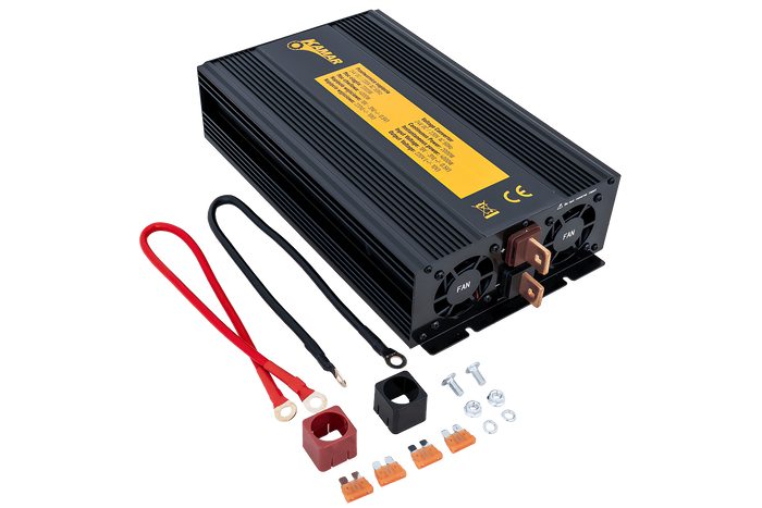 Spanningsomvormer 24V/230V (2000/4000W) KAMAR E1931