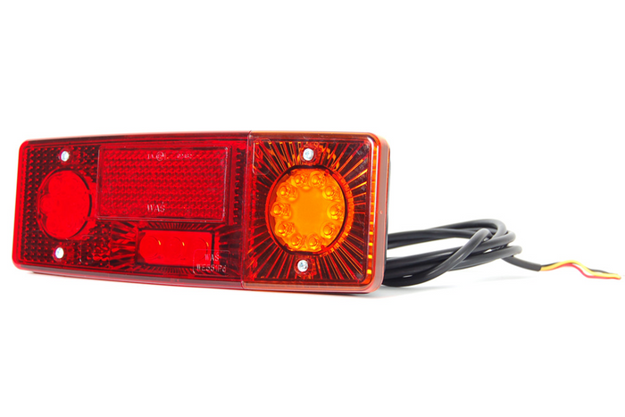 Achterlicht WAŚ WE551DP 484 LED 4 functies rechts