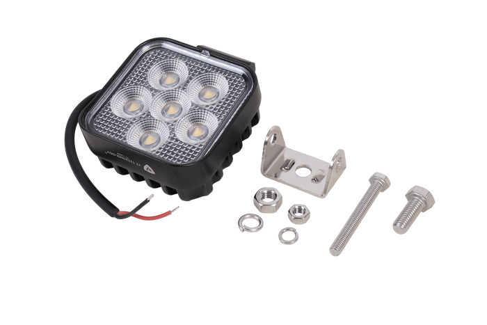 LED-werklampreflector TT TECHNOLOGY ZWART TT.13324 24xLED 1920lm vierkant