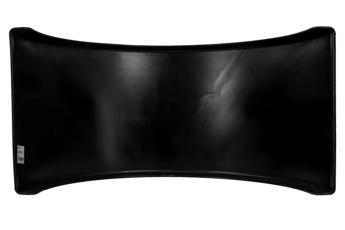 Tandem spatbord voor aanhanger 19,5-22,5" DOMAR DK1670 1280/650mm wielkast