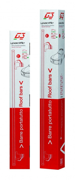 G3 Pacific 64.150-68.005 aluminium dakdrager