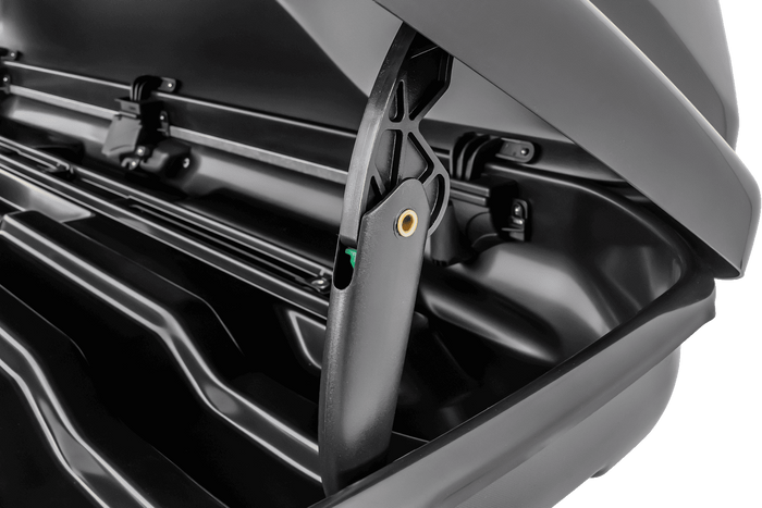 Atera Casar L dakkoffer zwart metallic