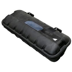 OUTLET Brandblusserbox 9/12kg DAKEN 82511 STRIKE 707x322x239mm zwart