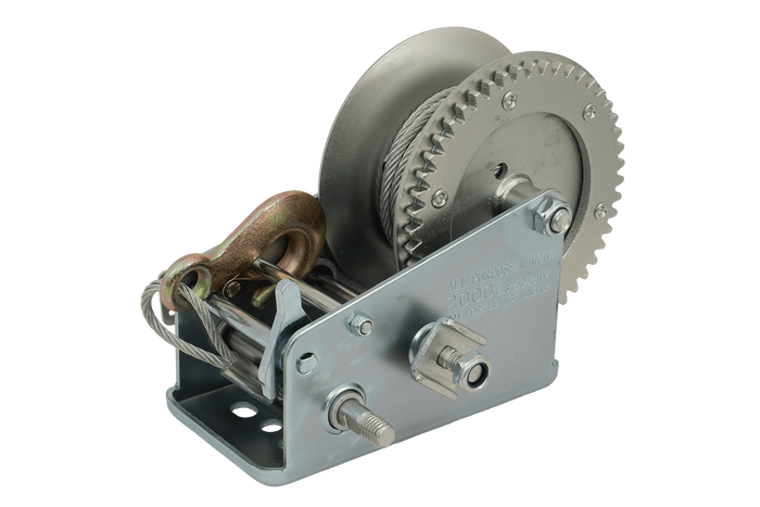 KNOTT 6X0017.008 handlier voor 900kg aanhanger met staalkabel