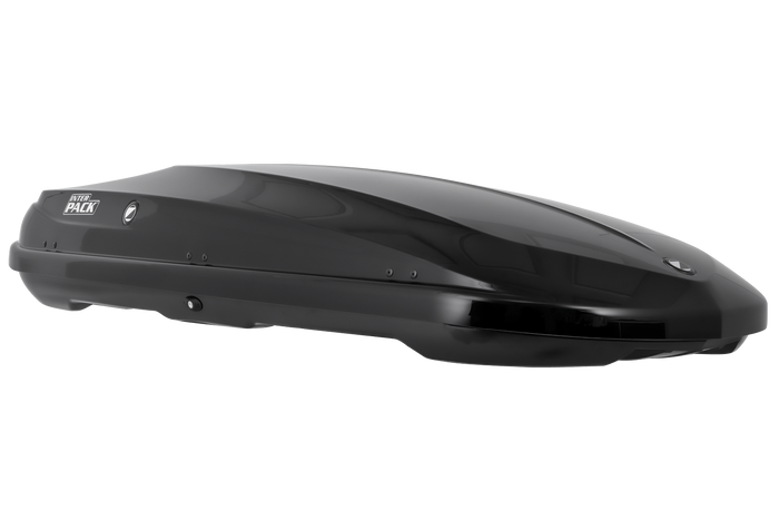 Inter Pack Zenith 6.6 dakkoffer, zwart metallic