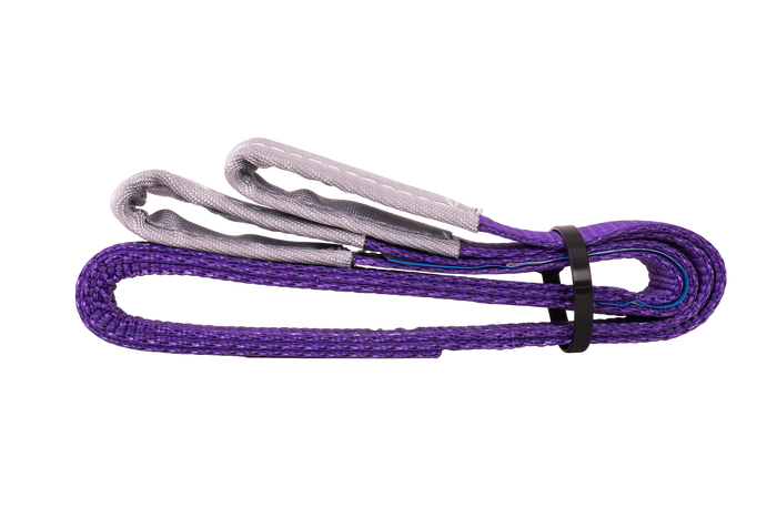HEFFA hijsband 1m/30mm/1t met lussen