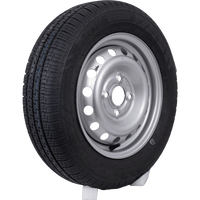 OUTLET Aanhangwagenwiel BAND WANDA 155/70 R13 79N VELG AANHANGWAGEN BOVENKANT 4Jx13"H2 4x100 ET:30