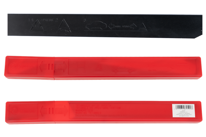 HERMON opvouwbare gevarendriehoek 430×430×430mm