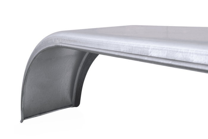 CHORUS spatbord tandem 14 inch 1575x255 mm voor aanhanger, wielkast