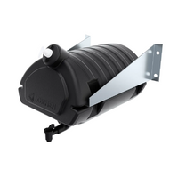 30l watertank met handgrepen LOKHEN set voor een bustrailer met zeepdispenser