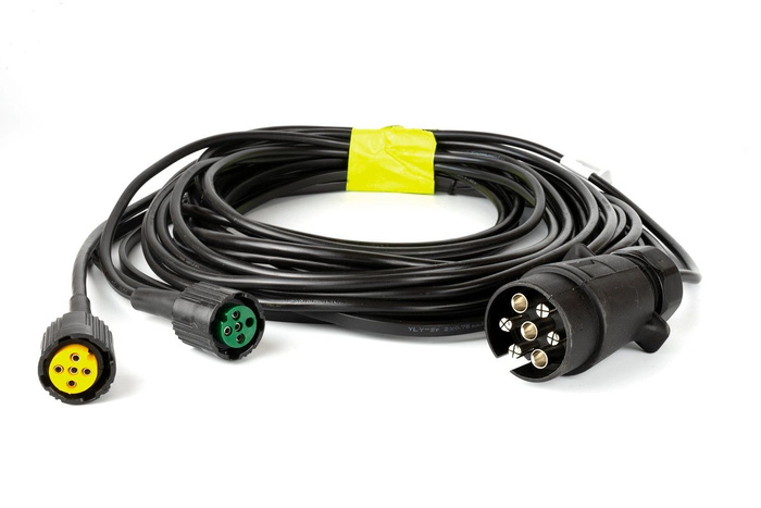 Verlichtingsset: FRISTOM LED achterlichten + HORPOL LED markeringslichten + MANTES 5,3 m 7-polige kabelboom