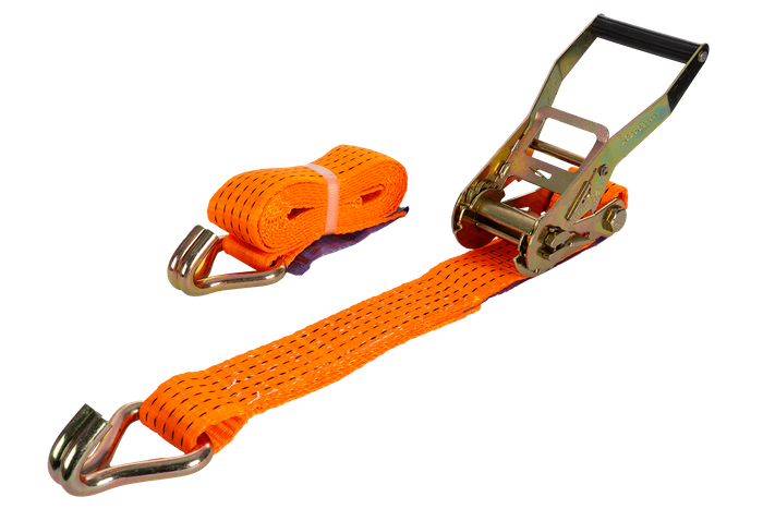 UNITRAILER 3m/50mm/5t oranje transportband met spaninrichting