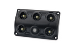 HORPOL LWD2153/CZ LED 900lm zwarte interieur autolamp met schakelaar