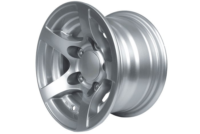 Aluminium velg voor KENDA aanhanger 6Jx10"H2 5x112 ET:-4