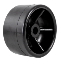 KNOTT kimrol, rubberen glijrol 67mm voor boottrailer