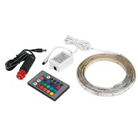 RGB LED-strip met zelfklevende tape LAMP 12/24V 200 cm