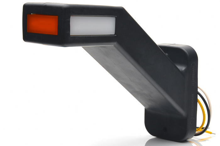 WAŚ 1448 L LED linker markeringslamp op een rubberen arm