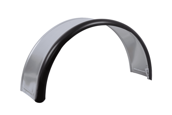 Aanhangwagen spatbord 13-15" DOMAR DK7110 wielkast 820/240mm metaal met rubberen rand