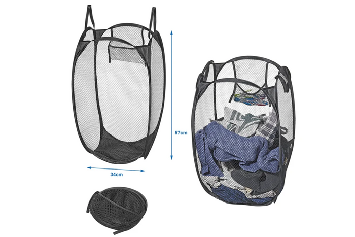 ProPlus 360814V01 Opvouwbare wasmand voor camper en reizen