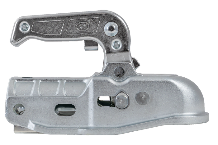 STEELPRESS BC-3000C-00-00+Z2 kogelkoppeling voor 3000kg aanhangwagen met 35-50mm buisdissel, gietijzer