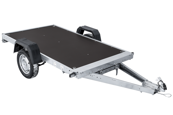 Autotrailer op veren 230x125 UNITRAILER FORCE 230/R KIPP