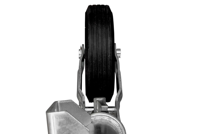 UNITRAILER automatisch neuswiel met handgreep 250 kg 60 mm 785-955 mm