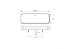 TruckLED L1871+L1872 LED NEON DYNAMIC achterlichten, 0,35 m kabel, 6 functies, links+rechts