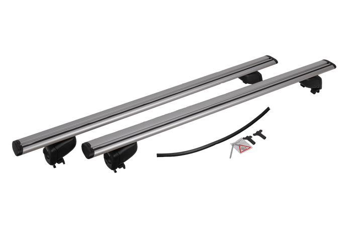 Atera Signo Aero dakdrager voor Audi A3 Sportback 06/2020 zilver 047387