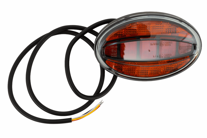 FRISTOM FT-355 LED universeel achterlicht met lamphouder voor zijmontage