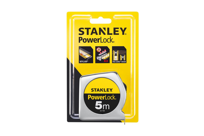 STANLEY PowerLock 1-33-194 rolbandmaat 5m
