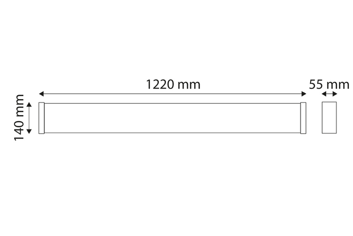 Verlichtingspaneel voor TT TECHNOLOGY TT.12020 trailer LED-achterlicht met 5 functies