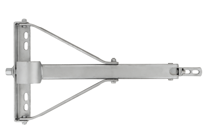 Uitschuifbare hoeksteun WINTERHOFF ADS 460 V stabilisator voor 450kg aanhanger