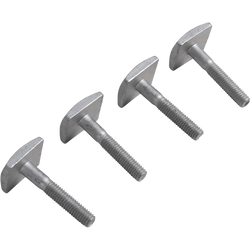 Inzetstuk voor aluminium balken 35mm x M6 (4 st.)