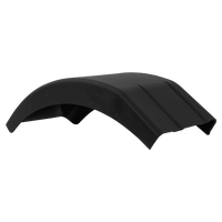 Half spatbord voor aanhanger DOMAR DR1012201 wielkast 384/200mm rechts