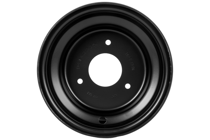 UNITRAILER stalen velg zwart 4.5ATx7" 3x90 ET:-1.8