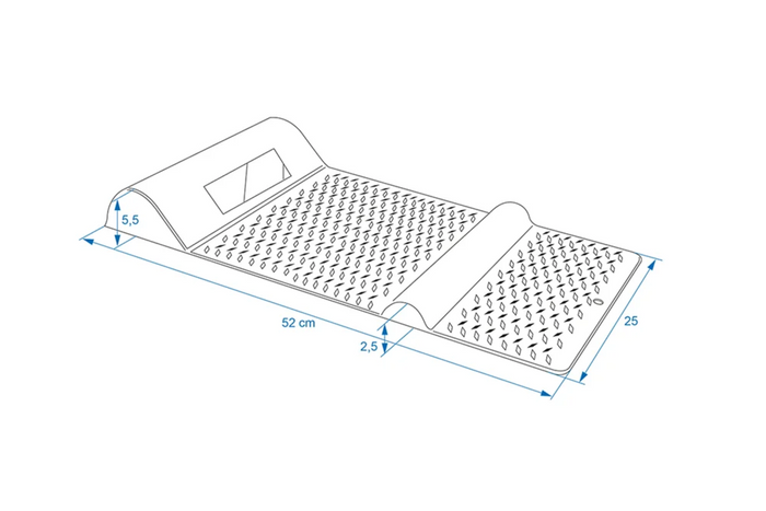 ProPlus 520196 parkeermat met wielstopper