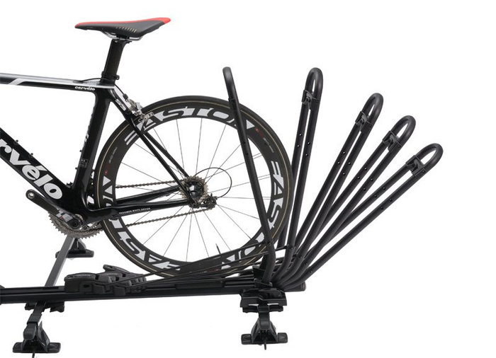 Inter Pack Lotos - Fietsendrager gemonteerd op de wielen