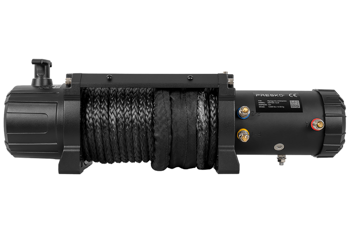 Elektrische lier voor PRESKO RAPTOR 13.5FS 12V 6130kg aanhanger met 24m kabel