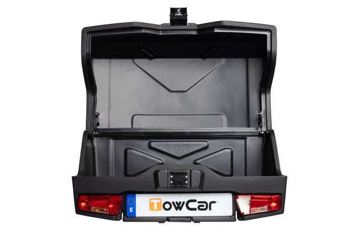 Towbox EVO urban black - bagagerek voor op de trekhaak