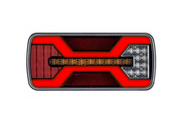 KAMAR X-SPIDER L2424 LED achterlicht 5 functies universeel