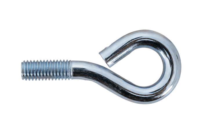 DROMET HO M8x60 schroefhaak met gesloten (oog) uiteinde