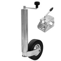 Steunwiel met klem WINTERHOFF ST60-255SB+KLE60 250kg 60mm 525-755mm