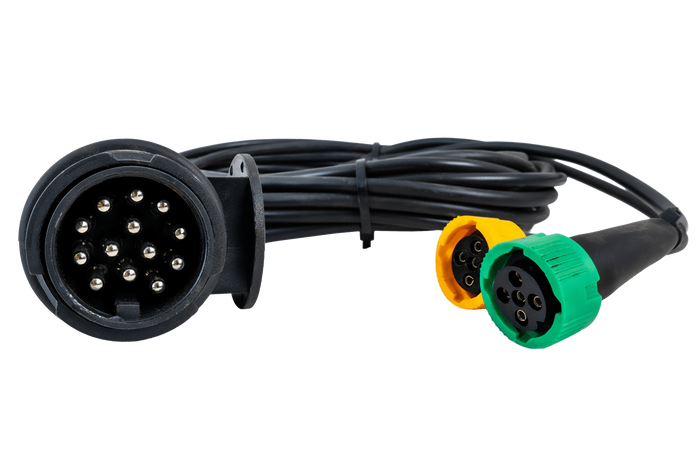 ASPÖCK MULTIPOINT IV achterlichten + MANTES kabelboom 4,1m 13-polig